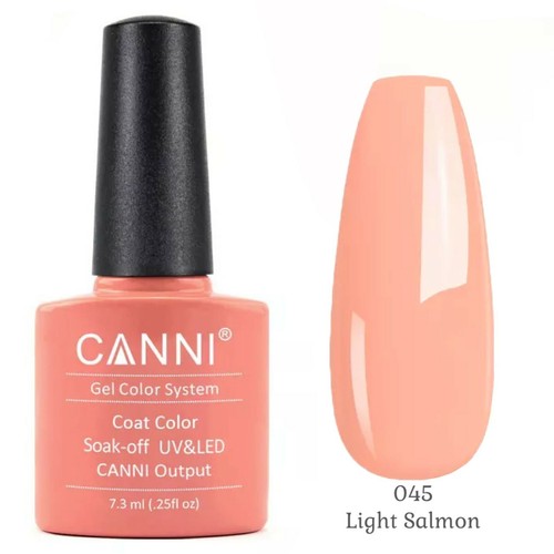 Nail Gel Polish Colours CANNI® Base Top Varnish Soak Off UV LED Colour 7.5ml UK - Picture 64 of 193
