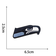 Seattle Seahawks NFL Patch Iron/Sew On Football Embroidered