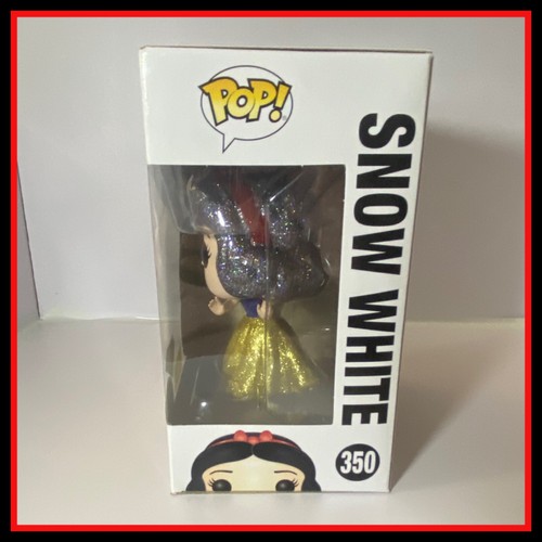 Disney - Snow White Diamond Glitter Pop Vinyl #350 - Hot Topic - Picture 3 of 6