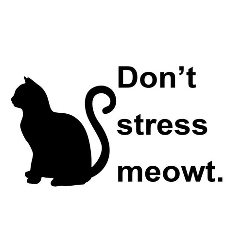 cat mom crazy decal car sticker transfer home wall decoration 14 designs #CM 1 - Picture 33 of 33