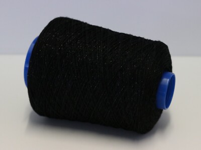 B31 (50 /kg) 300g SUPERSOFT EFFEKT-BÄNDCHENGARN ONYX (3,3) Zwirn Wolle Stick