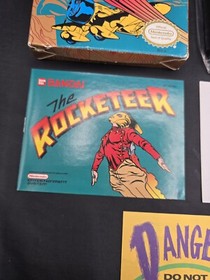 Rocketeer (Nintendo NES, 1991) Complete CIB w/ Manual Box Tested Authentic 