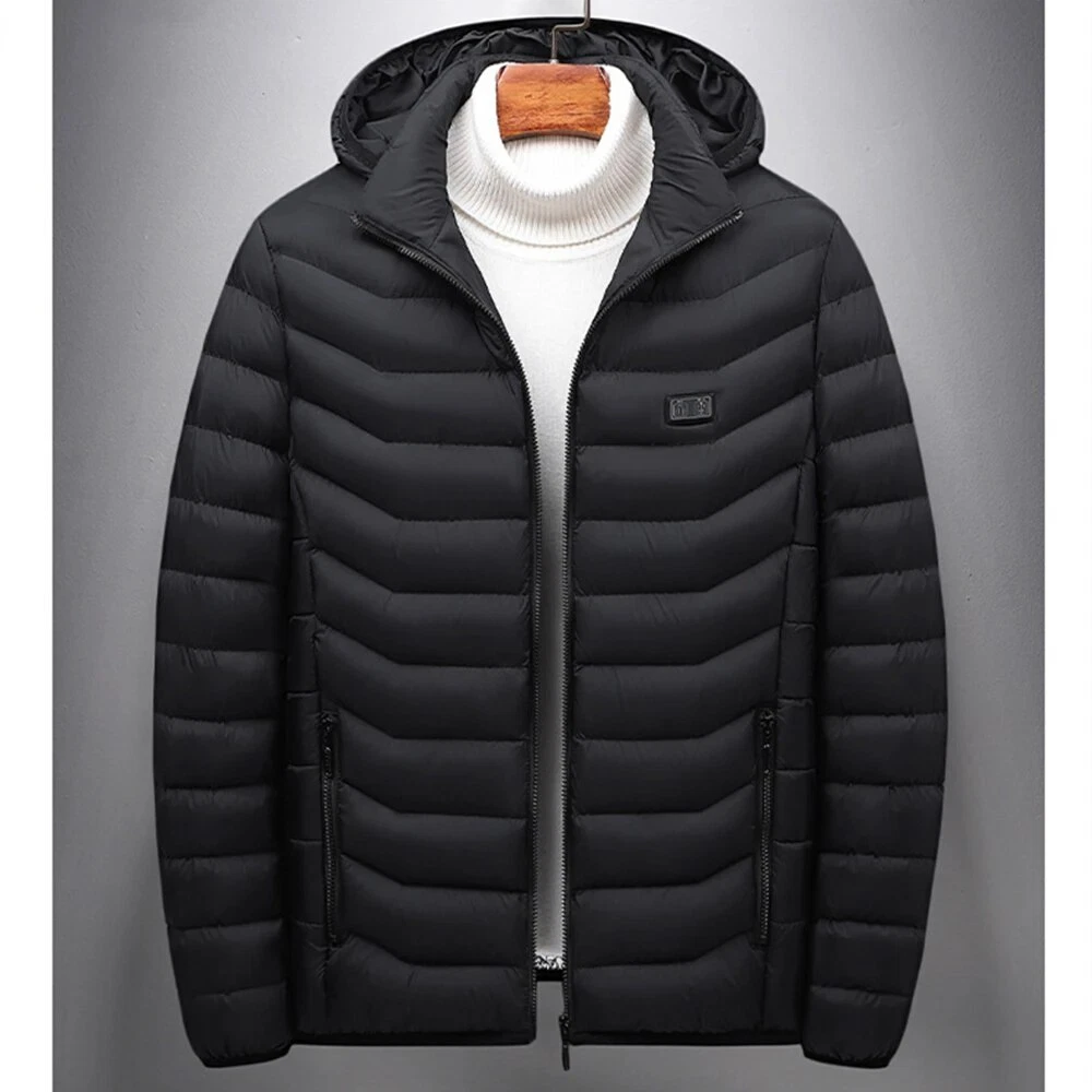 21 Areas Men Heated Jacket USB Electric Heating Vest Winter Outdoor Warm Coat - product detail image 5