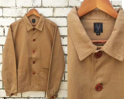 beige worker jacket