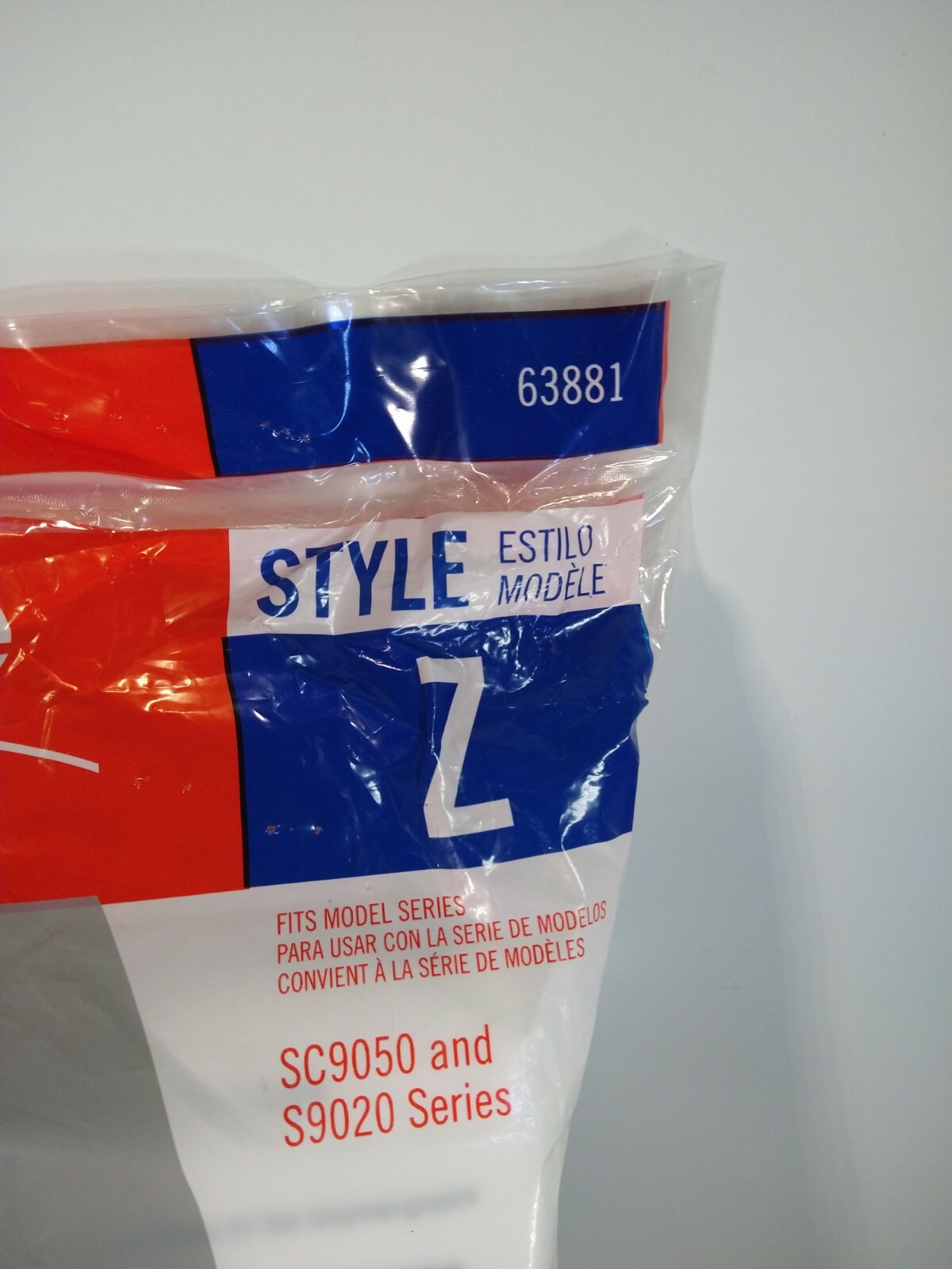 Vacuum Bag Five (5) Eureka Sanitaire by Electrolux Style Z 63881A