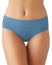 Wacoal L110450 Women's Provincial Blue at Ease Hipster Panty Size M