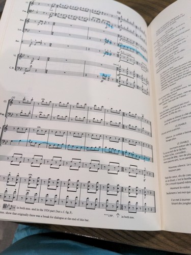 Histoire du Soldat von Igor Strawinsky, C.F. Ramuz 1987 Edition Chester Music - Bild 9 von 10