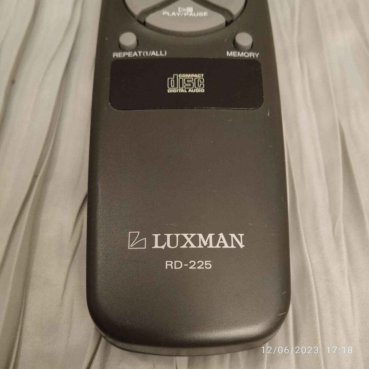 Luxman RD-225 Original Remote Control | eBay