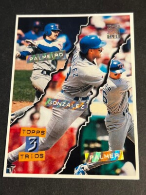 Box 11: 1994 Stadium Club BORDERED PROOF Juan Gonzalez Rangers Palmeiro GOLD