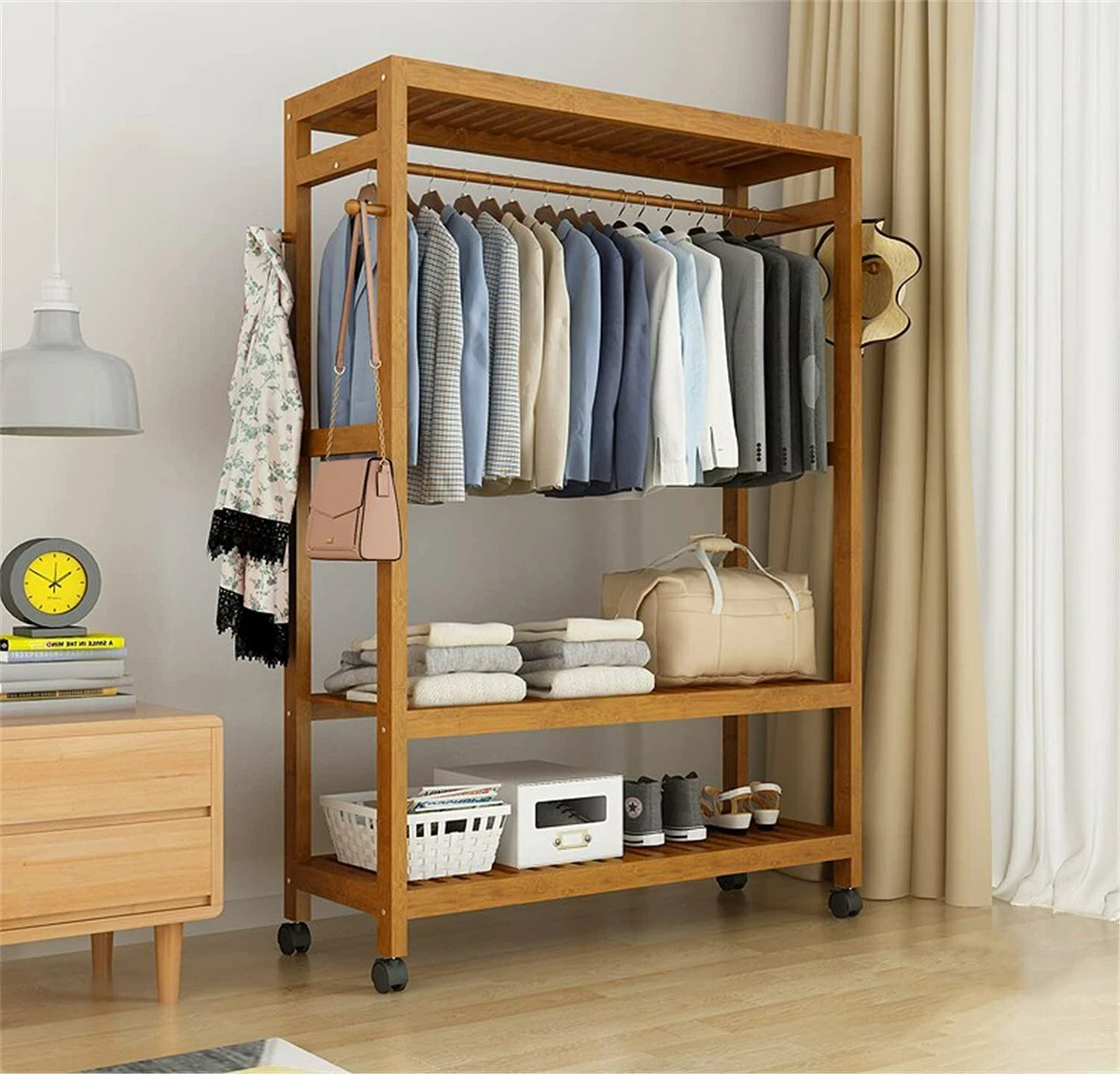 Corner open wardrobe online