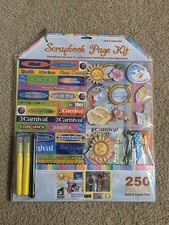 250 PCs Scrapbook Page Kit Caribbean Carnival Cruise Lines Theme Vacation