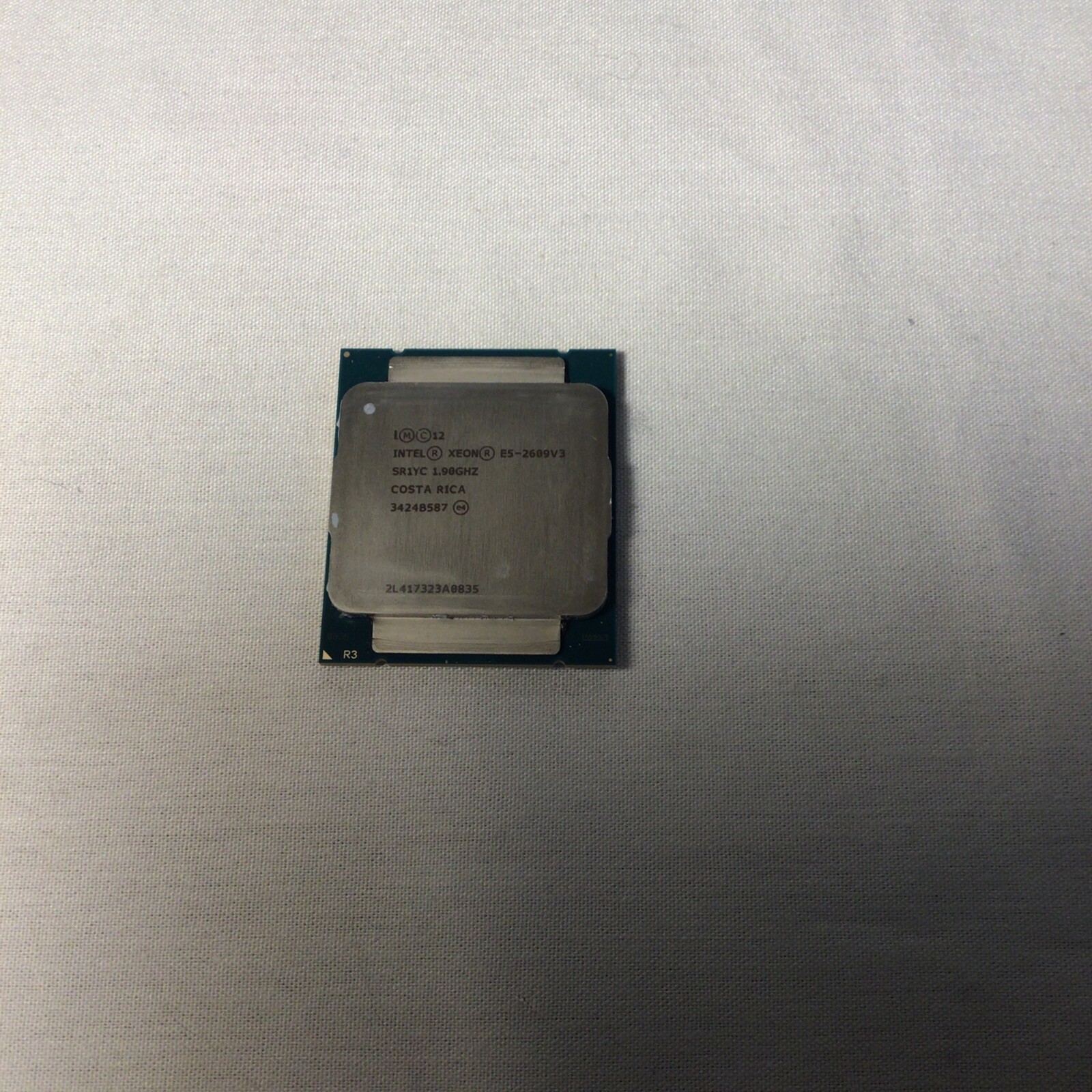 Intel Xeon E5-2609 V3 1.9GHz 15MB 6.4GT/s SR1YC LGA2011 CPU Processor ...