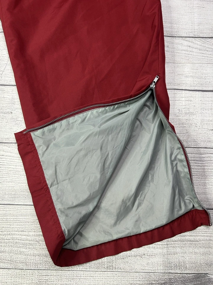 Vintage Nike Team Alabama Crimson Tide Track Pants Mens Size XXL Red Lined Y2K - Image 3 of 4