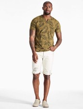 NWT Lucky Brand Novelty Notch Tee. Size: SMALL. MSRP 39.50
