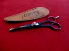 5" Pet Downward Curved Pet Grooming Scissors for Cat Dog  Round Ball TIP