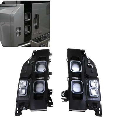 KAP UK Smoked Heckleuchten Für LR New Defender L663 2020+ 90 110 130 XS LED