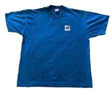 Vintage Florida Lottery Joker Graphic Shirt Blue USA Made Size XL