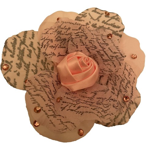 FENDI Ribbon Hair Clip Ribbon Hair Accessories Barrette silk  display picture 3