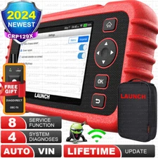 2024New! LAUNCH CRP129X OBD2 Scanner Engine ABS SRS SAS TPMS EPB Diagnostic Tool