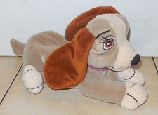 Disney Store Exclusive Lady And the Tramp LADY 8" Beanie plush toy