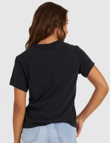 ROXY T SHIRT WOMENS SIZE M 10 BNWT BLACK RRP$40 🌊 - Picture 2 of 13