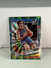 2023-24 Donruss Josh Giddey Green Holo Laser #134 Thunder