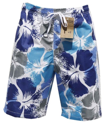BADE SHORT SHORTS BERMUDA BADEHOSE L33-08 in S M L XL XXL XXXL - Picture 5 of 9