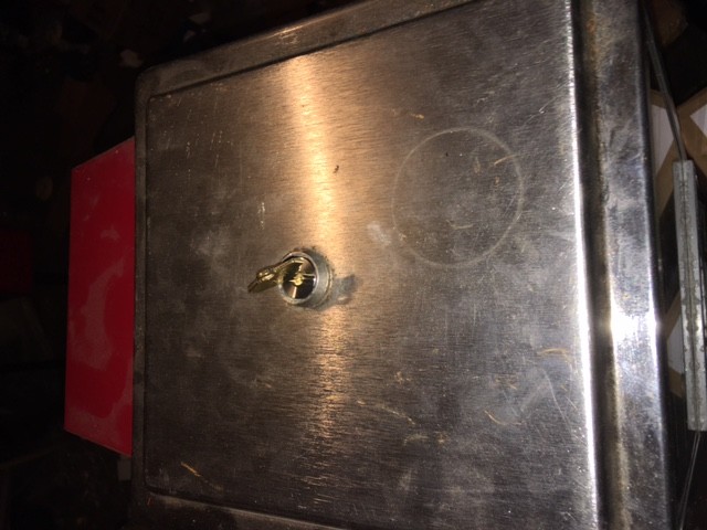 1 NEW GUMBALL MACHINE LOCK & KEY OAK, NORTHWESTERN, EAGLE,KOMET A&A 1/4