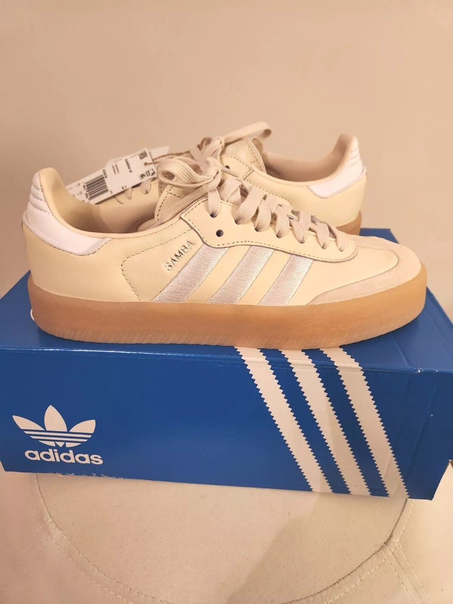 靴 adidas originals SAMBAE W ID0434 24cm Adidas Sambae Wonder White Silver Metallic Gum - ID0434 - US
