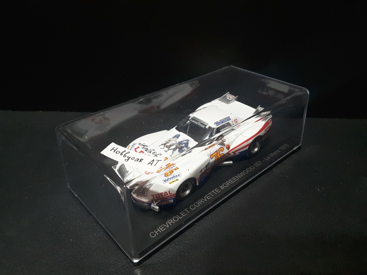 CHEVROLET CORVETTE「Greenwood #007」1976年 Chevrolet Corvette Le Mans Greenwood 007 1976 Spark Diecast