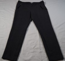 H M gray women's trousers with zipper pockets size 12 EUC