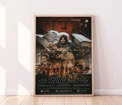 Death Stranding Poster Set - 2 Leinwanddrucke 20x30cm