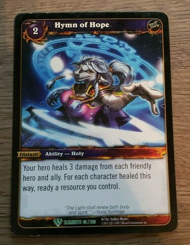 World of Warcraft WoW TCG War of the Elements Cards /220 - YOU PICK - Picture 51 of 137