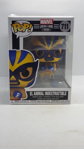 Funko POP! Figura de vinilo Marvel Lucha Libre El Animal Indestructible #711