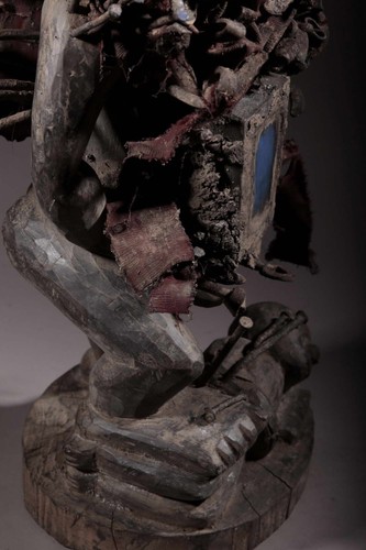 art africain Statue fétiche Bakongo 2497 - Photo 7 sur 17