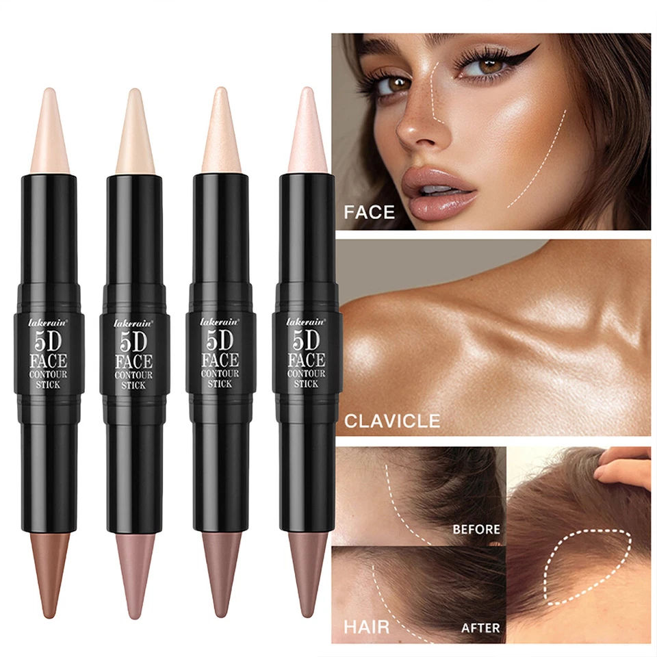 Das Gesicht Hellten Lakerain Corrector Stick Contour Bronzer Glitzer Glitzer х - Bild 4 von 4