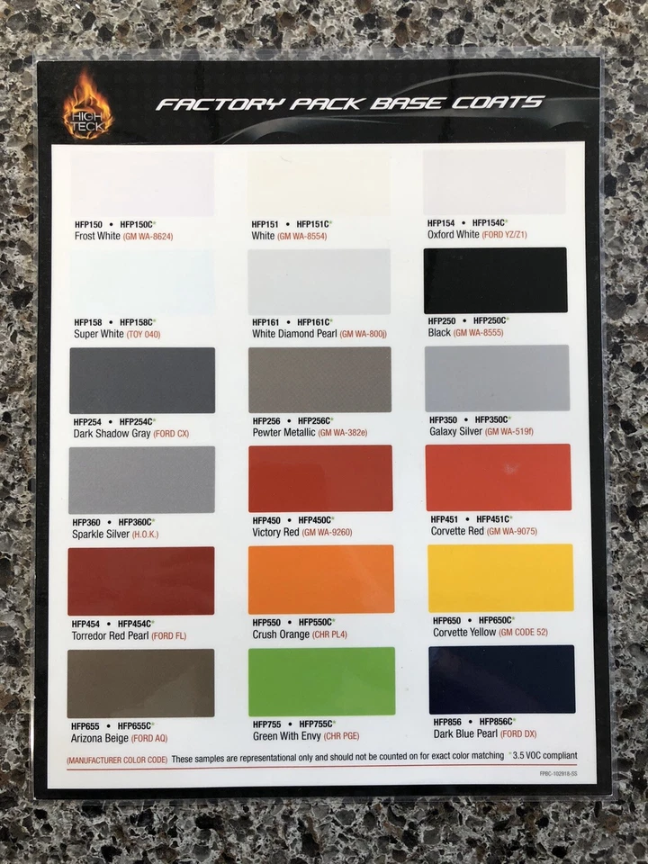 GM/Chevy WA382E/ 382e/U382E Pewter Metallic Basecoat paint with Gallon Clear Kit Foto 3 de 4