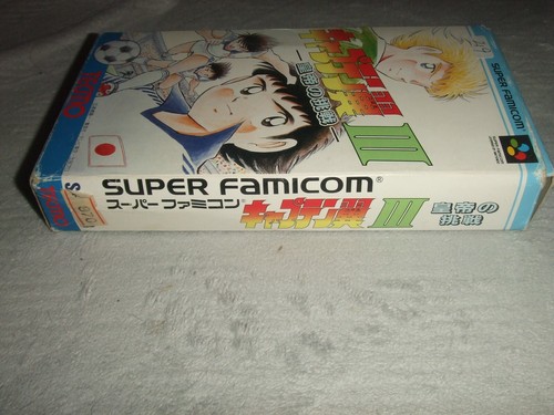 CAPTAIN TSUBASA III Koutei no Chousen With box Nintendo Super SFC SNES 219 - Picture 12 of 12