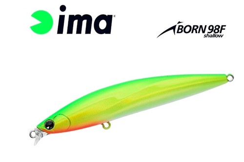 Ima iBorn 98F Shallow Leurres De Pêche, Bar, Hard Bait, Barracuda, Dorade, JDM - Photo 12/13