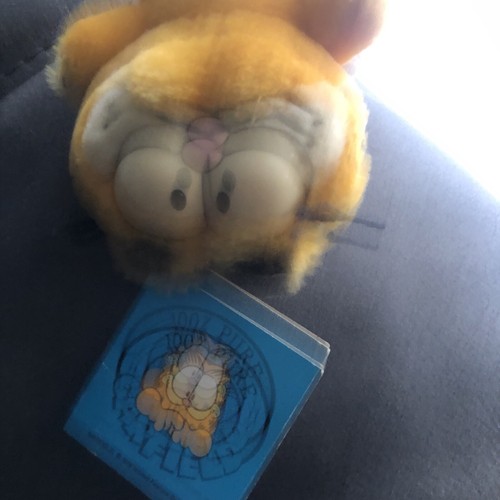 Vintage Garfield Plush With Original Tag 1981 Dakin 5 3/4” Tall - Picture 7 of 7