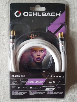 OEHLBACH AK 2002 Set 2 m neu OVP