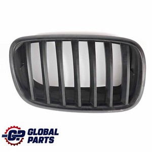 BMW X5 E70 Kühlergrill Vorne Rechts Trim Panel Abdeckung Niere Schwarz 7157688