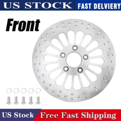 11.5'' Front Brake Rotor Rotors Disk Fit For Harley Softail Dyna 2000-2015
