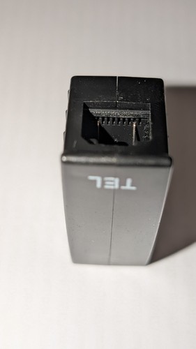 TAE-F Adapter TAE-F Stecker auf RJ45 Buchse 8P2C für Fritz!Box schwarz 056 - Bild 9 von 12