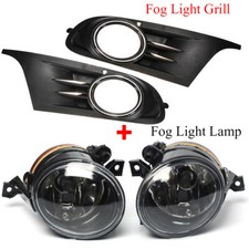 Faro antiniebla parachoques delantero + rejilla para VW Golf Jetta Sportwagen MK6 2010-2012