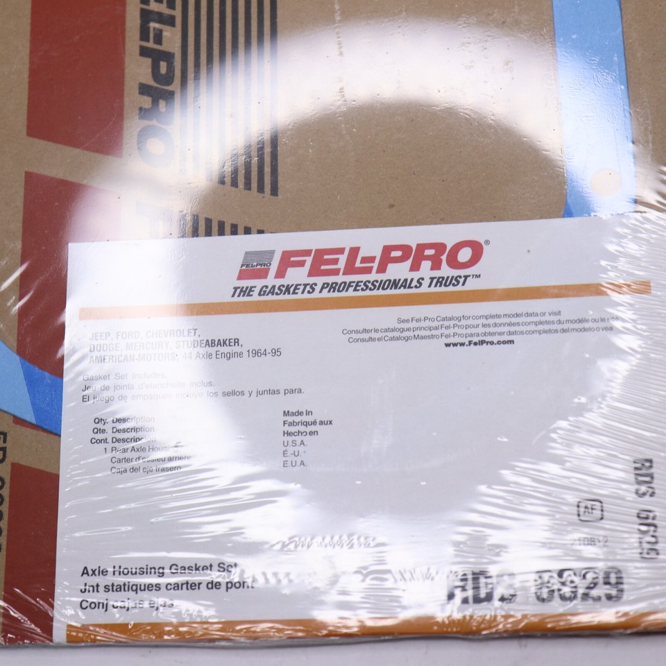 FelPro Axle Housing Cover Gasket RDS6629 eBay