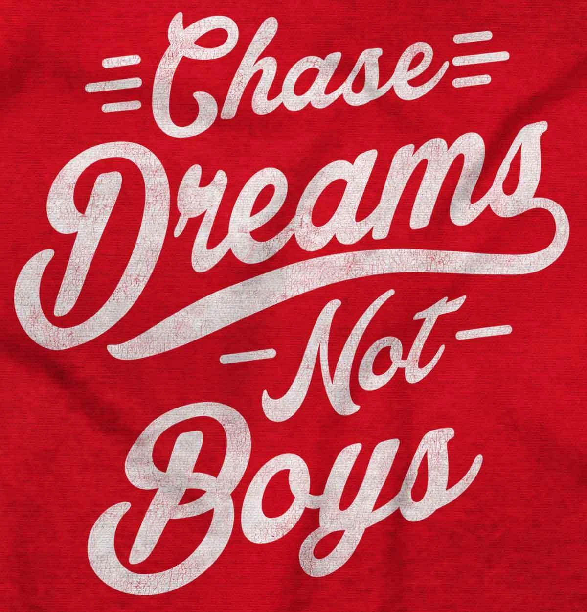 Felpa con cappuccio divertente San Valentino Chase Dreams non ragazzo donna