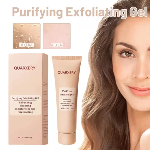 3X Purifying Exfoliating Gel, Quarxery Cleansing Purifying Cream for Face & Body - Bild 2 von 15