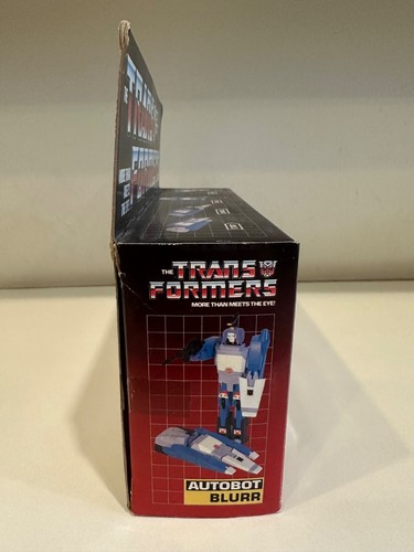 G1 Hasbro Takara Transformers Blurr MIB - Picture 11 of 13