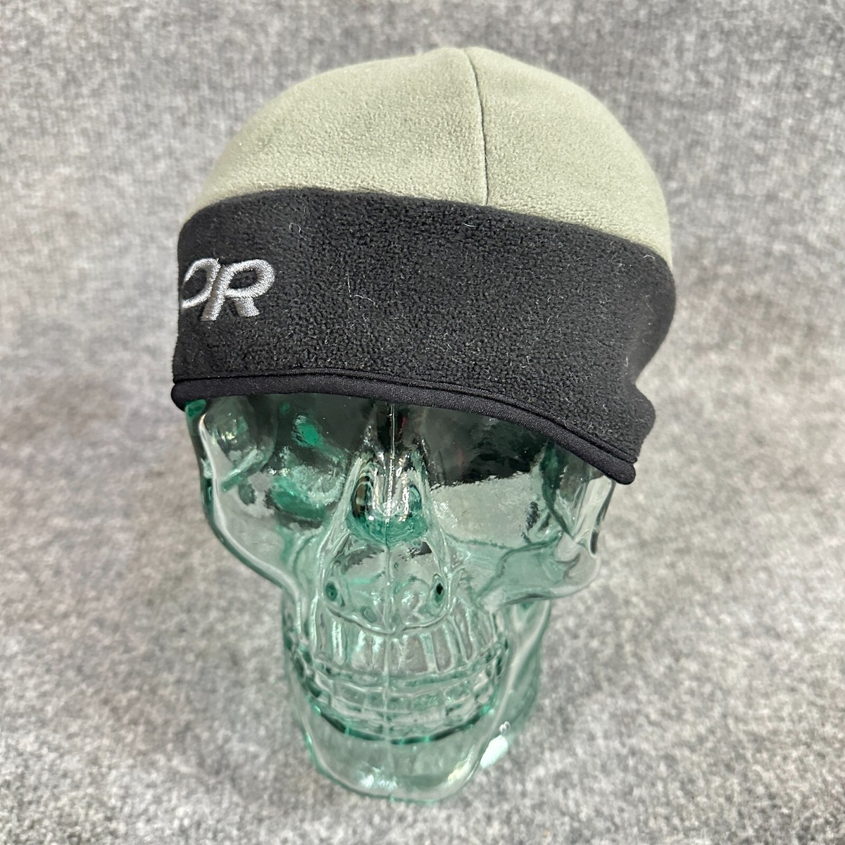 Outdoor Research Hat Black Gray Windstopper Beanie